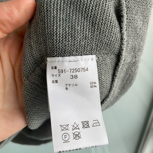 d’un à dix asymmetrical sweater - Picture 4 of 7